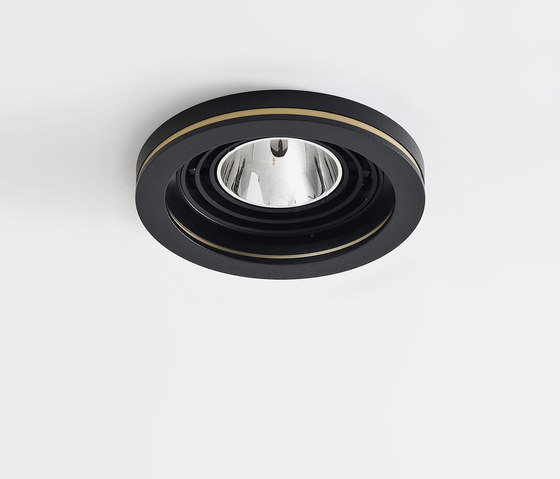 Cocoz round LED black | Plafonniers encastrés | Wever & Ducré