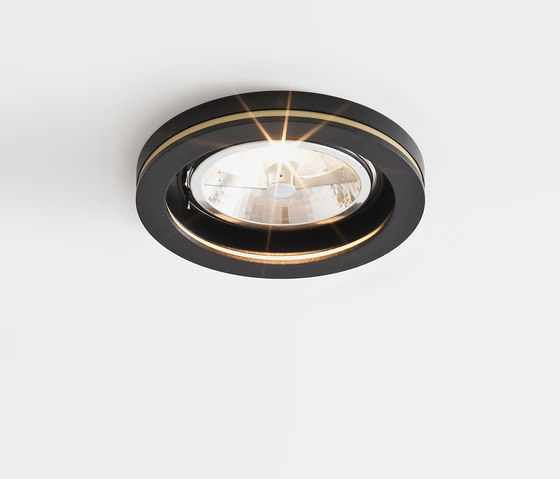 Cocoz round QR111 black | Lampade soffitto incasso | Wever & Ducré