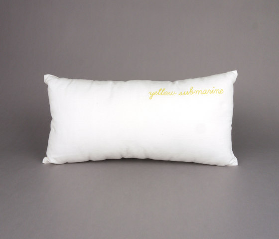 Sing a song cushion Yellow Submarine | Duvets | Chiccham