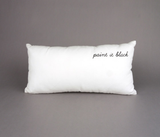 Sing a song coussin Paint it Black | Couvertures | Chiccham