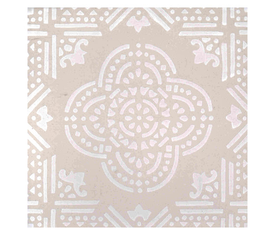 Madras Fondo bianco decoro beige | Ceramic tiles | La Riggiola