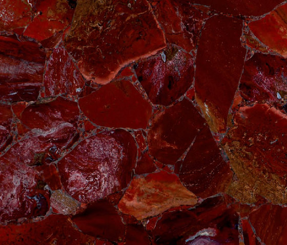 Prexury Red Jasper | Lastre minerale composito | Cosentino