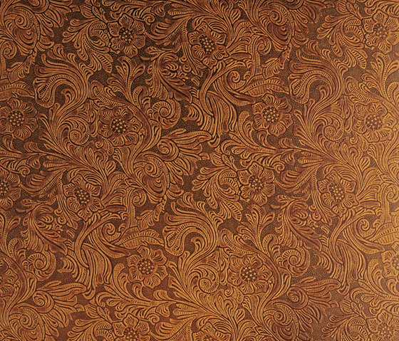 Tactile Ambra Damasco | Leather tiles | Nextep Leathers