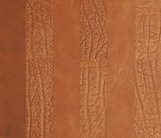 Kaleidos Boiserie Mogano | Leather tiles | Nextep Leathers
