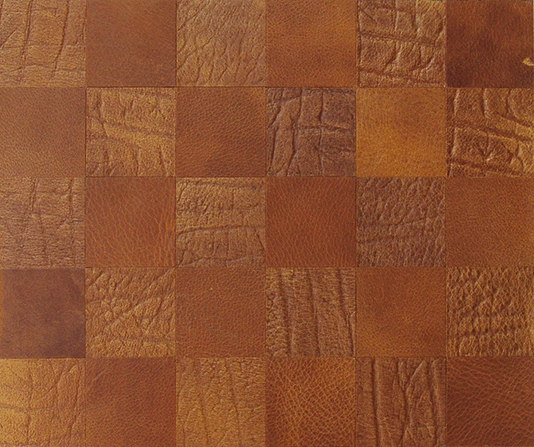 Kaleidos Chips Ambra-Elefante | Leather tiles | Nextep Leathers