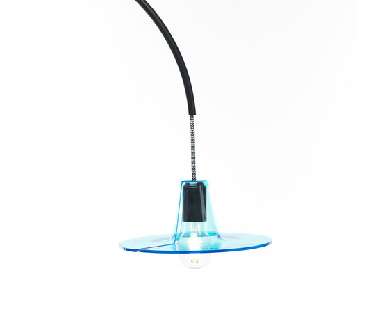 Jupe | plain diffuser blue | Suspended lights | Skitsch by Hub Design
