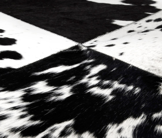 Cuero black & white | Formatteppiche | Miinu