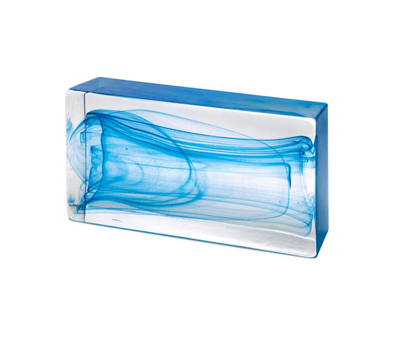 Mattoni in vetro | Classic sky blue | Decorative glass | Poesia