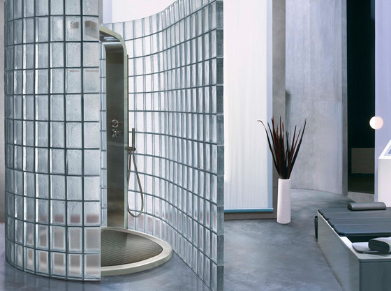 Shower wall | Decorative glass | Poesia