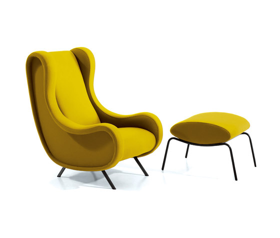Sir armchair & pouf | Sillones | ARFLEX