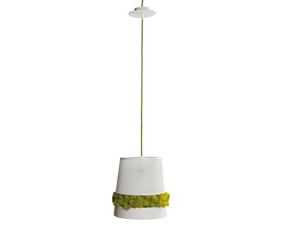 Moss Hanging lamp | Lámparas de suspensión | Verde Profilo