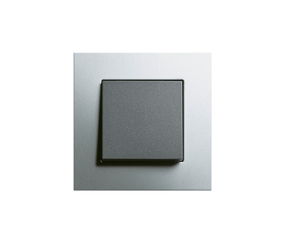 Esprit Aluminium | Switch range | interuttori pulsante | Gira