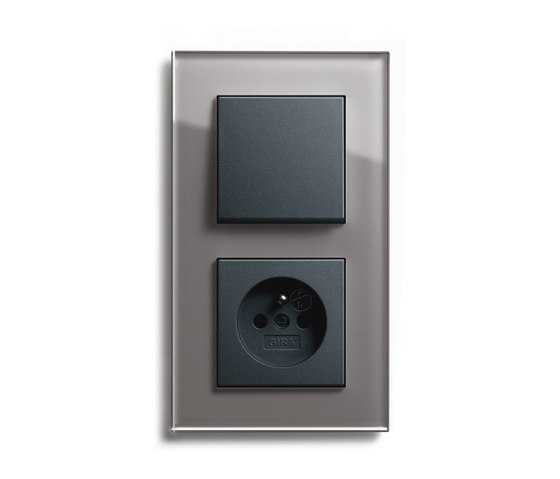 Esprit Glass | Switch range | Interrupteurs à bouton poussoir | Gira