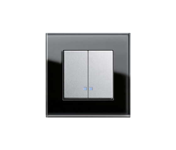 Esprit Glass | LED Series controller | interuttori pulsante | Gira