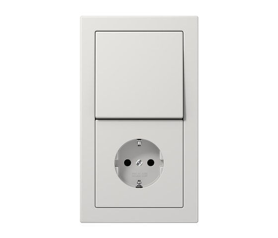 LS-design switch-socket | Interrupteurs à bouton poussoir | JUNG