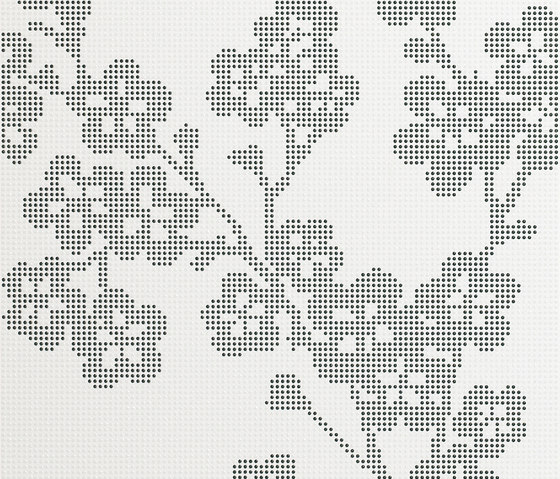 Audrey | Decoro blossoms bianco | Ceramic tiles | Lea Ceramiche