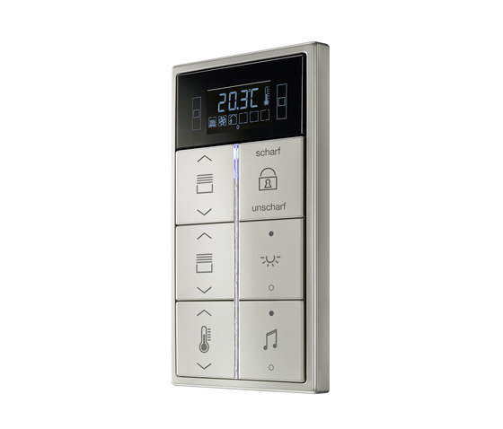 KNX LS-design compact room controller with extension | KNX-Systems | JUNG