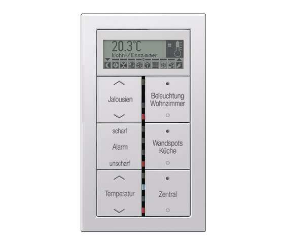 KNX RCD FD-design room controller | Room controls | JUNG
