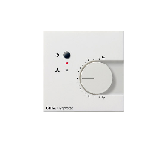 F100 | Hygrostat | Relative humidity controls | Gira