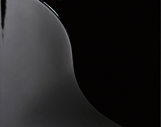 Goccia | Distorsion black glossy | Keramik Fliesen | Lea Ceramiche