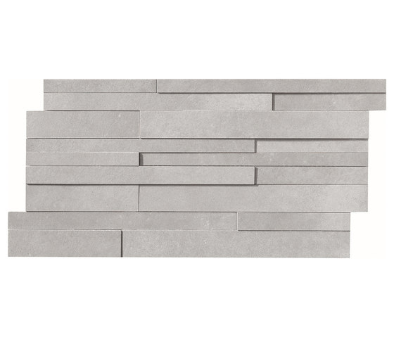 Masterplan | Decoro muretto 3D grigio | Mosaïques céramique | Lea Ceramiche