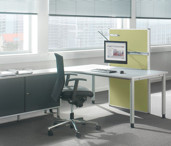 SympASS Desk range | Contract tables | Assmann Büromöbel