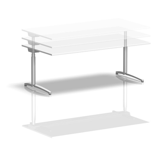 Canvaro Steh-Sitz-Tisch | Objekttische | Assmann Büromöbel
