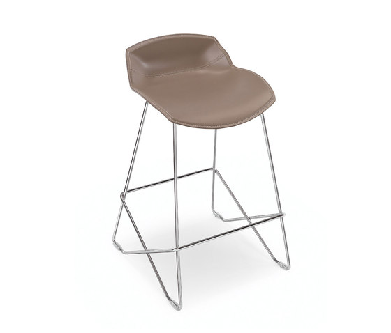 Kaleidos Cuoio Stool | Bar stools | Caimi Brevetti