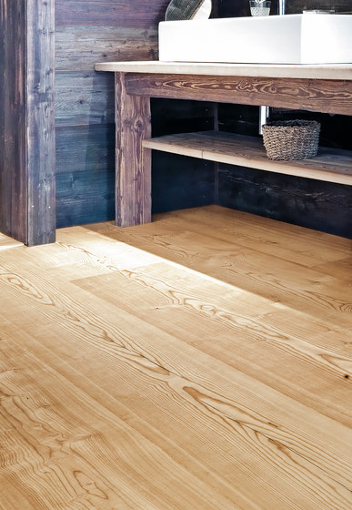 LARCH Country wide-plank brushed | natural oil | Suelos de madera | mafi