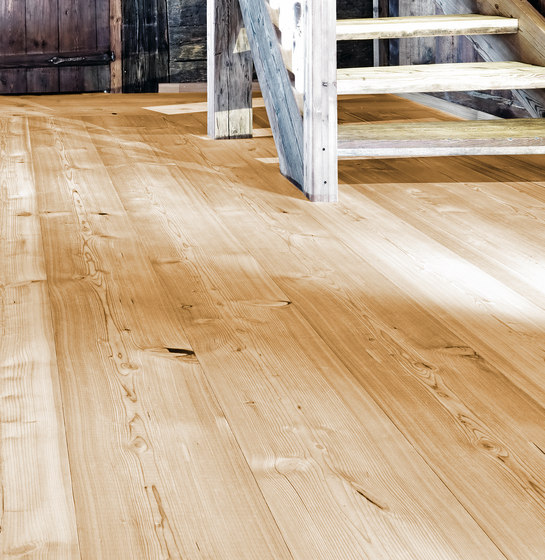 LARCH Country wide-plank brushed | natural oil | Planchers bois | mafi