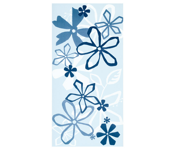 Pleasures | Decoro azzurro juicy a | Ceramic tiles | Lea Ceramiche
