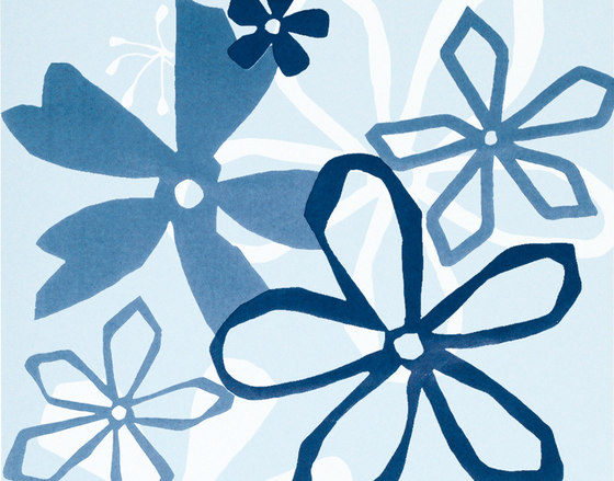 Pleasures | Decoro azzurro juicy a | Ceramic tiles | Lea Ceramiche