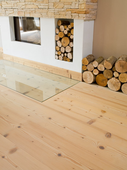 FIR wide-plank brushed | white oil | Wood flooring | mafi