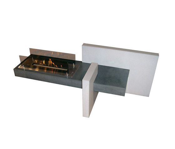 Bauhaus Concrete bioethanol fireplace |  | OGGI Beton