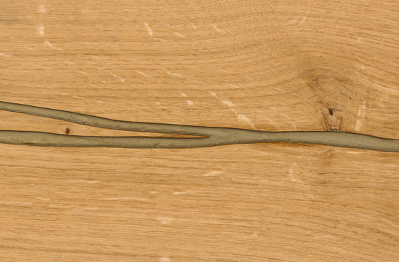 mafi CHÊNE Corail doré avec noeuds lame large. brossé  |  huilé nature | Planchers bois | mafi