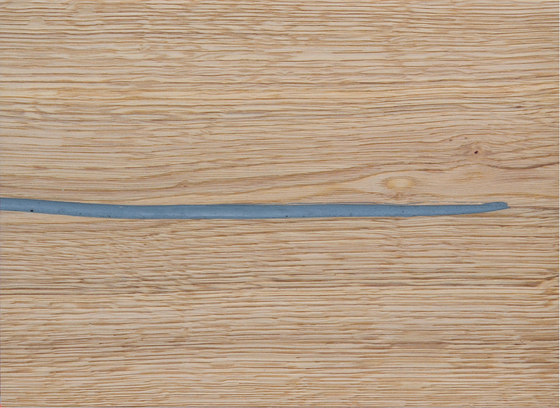 mafi CHÊNE Corail argenté avec noeuds lame large. brossé  |  huilé gris | Planchers bois | mafi