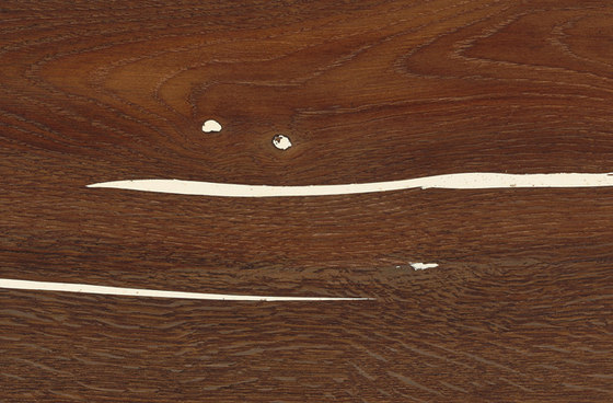 mafi ROVERE Corallo Vulcano bianco con nodi listone largo. spazzolato  |  olio naturale | Pavimenti legno | mafi