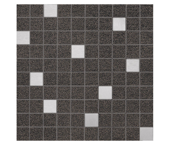 Slimtech Basaltina | Mosaico inox lappata | Ceramic tiles | Lea Ceramiche
