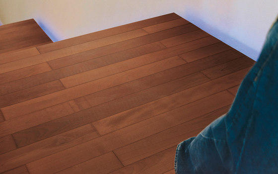 BEECH Vulcanino Dark sanded | natural oil | Wood flooring | mafi
