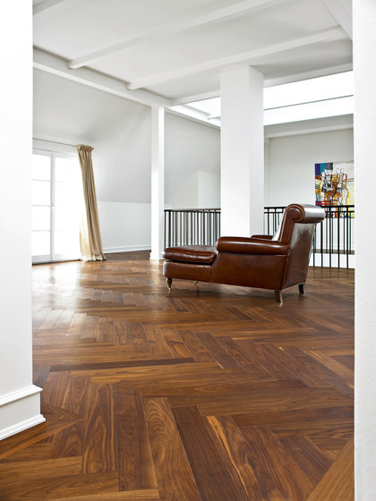 WALNUT USA Piccolino sanded | oiled natural | Wood flooring | mafi