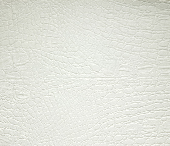 Croco FR Milky White | Tissus d'ameublement | Dux International