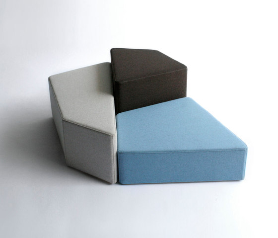Pangaea | Modular seating elements | Phase Design
