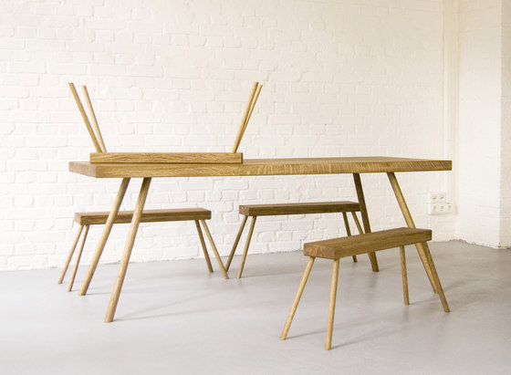 Landluft Table & Bench | Mesas comedor | Andreas Janson