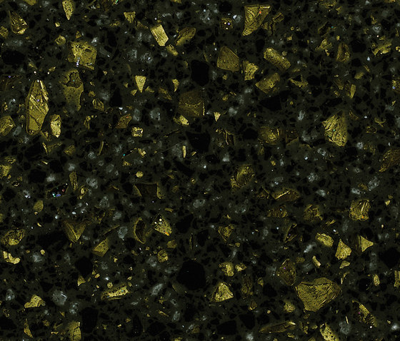 STARON® Tempest gold leaf | Lastre minerale composito | Staron®