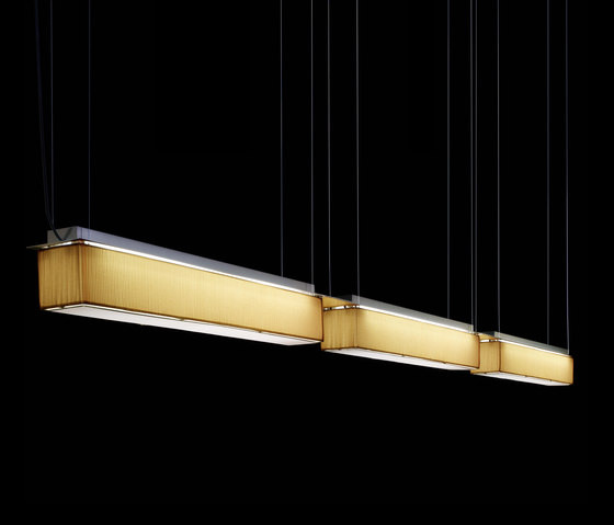 Pleat & Satin Modular Sistema Colgante | Lámparas de suspensión | Luz Difusión