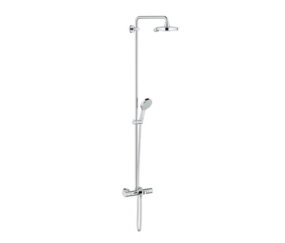 Power & Soul Shower system with bath thermostat for wall mounting | Rubinetteria doccia | GROHE
