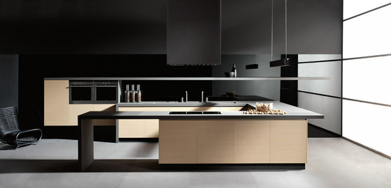 Parma roble microblock | Fitted kitchens | DOCA
