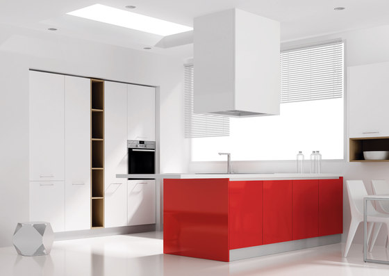 Parma rojo brillo 628 7949 | Fitted kitchens | DOCA