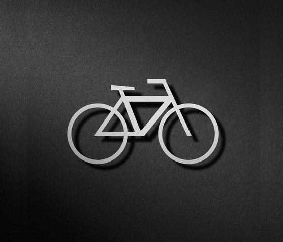 Bicycle pictogram Bicycle parking space Bicycle cellar | Symbols / Signs | PHOS Design
