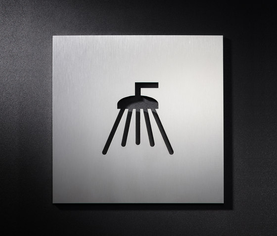 Shower sign | Symbols / Signs | PHOS Design